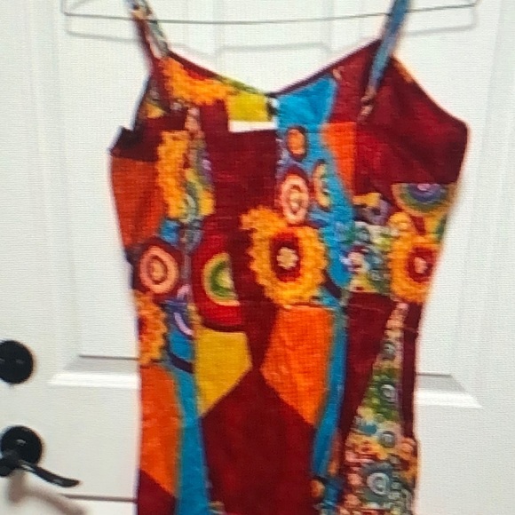 NEW Junglee Billee Women's Colorful Indian Festival Mini lightweight Dress XL - Picture 1 of 2